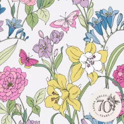 Laura Ashley Gilly Multicolour Floral Smooth Wallpaper -Prime Paint Shop laura ashley gilly multicolour floral smooth wallpaper5011583545876 02c bq