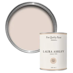 Laura Ashley Pale Chalk Pink Eggshell Emulsion Paint, 750ml