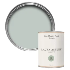 Laura Ashley Pale Grey Green Eggshell Emulsion Paint, 750ml