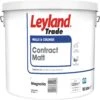 Leyland Trade Contract Magnolia Matt Emulsion Paint, 10L -Prime Paint Shop leyland trade contract magnolia matt emulsion paint 10l5010426745213 02c bq