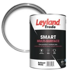 Leyland Trade Smart Brilliant White Mid Sheen Multi-surface Paint, 5L 7 Leyland Trade Smart Brilliant White Mid Sheen Multi-surface Paint, 5L -Prime Paint Shop leyland trade smart brilliant white mid sheen multi surface paint 5l5010426814681 21c bq