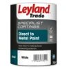 Leyland Trade Specialist White Semi-gloss Metal Paint, 750ml -Prime Paint Shop leyland trade specialist white semi gloss metal paint 750ml5010426782362 02c bq