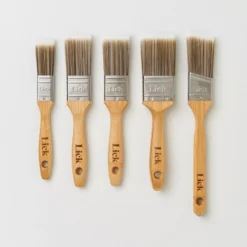 Lick Flagged Tip Paint Brush, Set Of 5 -Prime Paint Shop lick flagged tip paint brush set of 55060932649031 01c bq