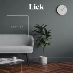 Lick Grey 07 Matt Emulsion Paint, 2.5L 13 Lick Grey 07 Matt Emulsion Paint, 2.5L -Prime Paint Shop lick grey 07 matt emulsion paint 2 5l5060756110151 07i bq