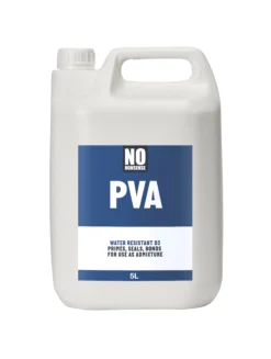 No Nonsense White PVA Adhesive 5L -Prime Paint Shop no nonsense white pva adhesive 5l5059340110547 02c