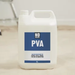 No Nonsense White PVA Adhesive 5L -Prime Paint Shop no nonsense white pva adhesive 5l5059340110547 02i
