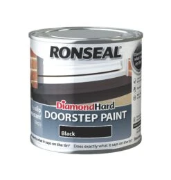 Prime Paint Shop 11 Ronseal Black Satin Doorstep Paint, 250ml