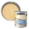 Ronseal Diamond Hard Natural Matt Doors, Floors, Furniture, Skirting Boards & Windows Wax Wood Wax, 0.75L -Prime Paint Shop ronseal diamond hard natural matt doors floors furniture skirting boards windows wax wood wax 0 75l5010214868797 02c bq