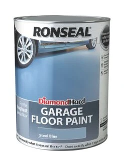 Prime Paint Shop -Prime Paint Shop ronseal diamond hard steel blue satinwood garage floor paint 5l5010214861118 08c bq