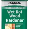 Ronseal High Performance Clear Hardener, 500ml -Prime Paint Shop ronseal high performance clear hardener 500ml5010214538713 02c