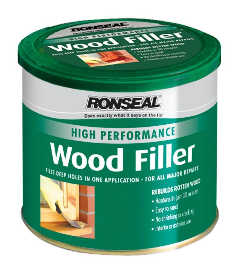 Ronseal High Performance White Ready Mixed Wood Filler 550g 3 Ronseal High Performance White Ready Mixed Wood Filler 550g