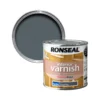 Ronseal Interior Graphite Satin Varnish, 250ml -Prime Paint Shop ronseal interior graphite satin varnish 250ml5010214894239 02c bq