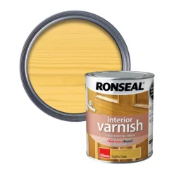 Ronseal Interior Oak Gloss Varnish, 750ml