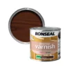 Ronseal Interior Walnut Matt Varnish, 250ml -Prime Paint Shop ronseal interior walnut matt varnish 250ml5010214894277 02c bq