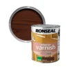 Ronseal Interior Walnut Matt Varnish, 750ml -Prime Paint Shop ronseal interior walnut matt varnish 750ml5010214894260 02c bq