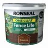 Ronseal One Coat Fence Life Medium Oak Matt Fence & Shed Treatment, 9L -Prime Paint Shop ronseal one coat fence life medium oak matt fence shed treatment 9l5010214882953 08c bq