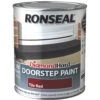 Ronseal Tile Red Satinwood Doorstep Paint, 750ml 2 Ronseal Tile Red Satinwood Doorstep Paint, 750ml -Prime Paint Shop ronseal tile red satinwood doorstep paint 750ml5010214854042 08c bq