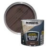 Ronseal Ultimate Protection Matt English Oak Decking Paint, 2.5L -Prime Paint Shop ronseal ultimate protection matt english oak decking paint 2 5l5010214891481 01c bq