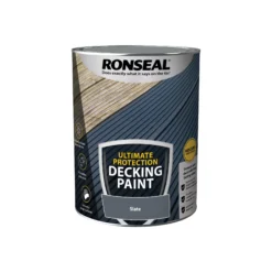 Prime Paint Shop -Prime Paint Shop ronseal ultimate protection matt slate decking paint 5l5010214891603 08c