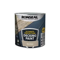 Prime Paint Shop 42 Ronseal Ultimate Protection Matt Warm Stone Decking Paint, 2.5L
