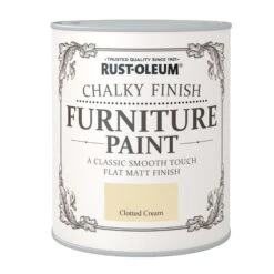 Rust-Oleum Clotted Cream Chalky Effect Matt Furniture Paint, 750ml 6 Rust-Oleum Clotted Cream Chalky Effect Matt Furniture Paint, 750ml -Prime Paint Shop rust oleum clotted cream chalky effect matt furniture paint 750ml5013296031103 08c bq