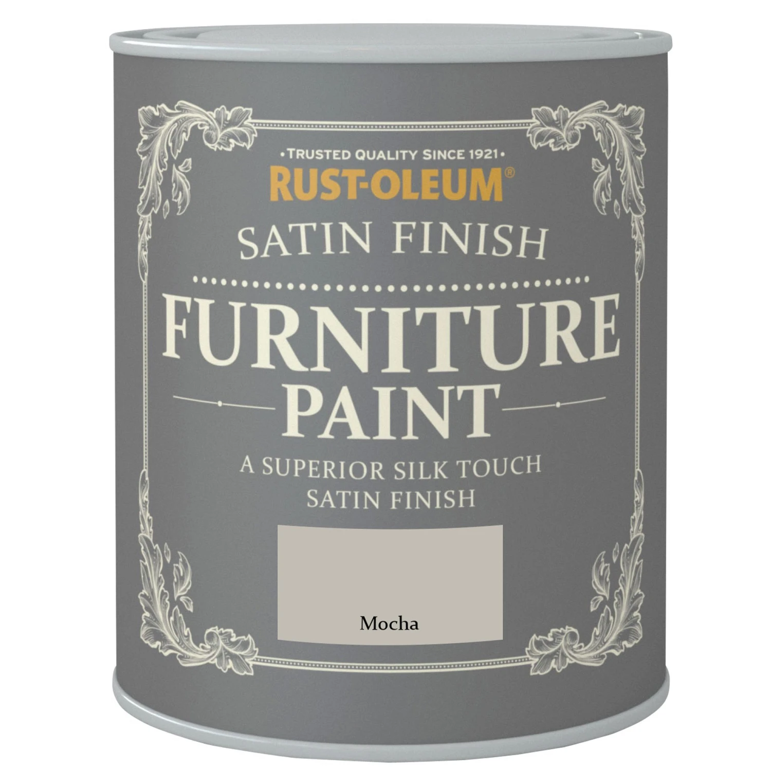 Rust-Oleum Mocha Satinwood Furniture Paint, 750ml 4 Rust-Oleum Mocha Satinwood Furniture Paint, 750ml - Image 2