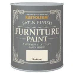 Rust-Oleum Shortbread Satinwood Furniture Paint, 750ml 6 Rust-Oleum Shortbread Satinwood Furniture Paint, 750ml -Prime Paint Shop rust oleum shortbread satinwood furniture paint 750ml5013296032513 01c BQ