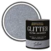 Rust-Oleum Ultra Shimmer Silver Glitter Effect Mid Sheen Multi-surface Topcoat Paint Glitter, 750ml