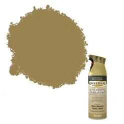 Rust-Oleum Universal Pure Gold Effect Multi-surface Spray Paint, 400ml