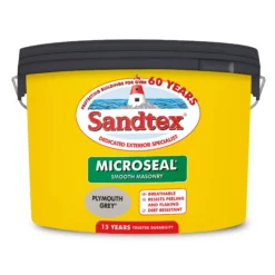 Sandtex Ultra Smooth Plymouth Grey Masonry Paint, 10L 13 Sandtex Ultra Smooth Plymouth Grey Masonry Paint, 10L -Prime Paint Shop sandtex ultra smooth plymouth grey masonry paint 10l5010131564482 01c bq