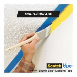 ScotchBlue Blue Masking Tape (L)41m (W)48mm, Pack Of 3 -Prime Paint Shop scotchblue blue masking tape l 41m w 48mm pack of 34054596721999 01i