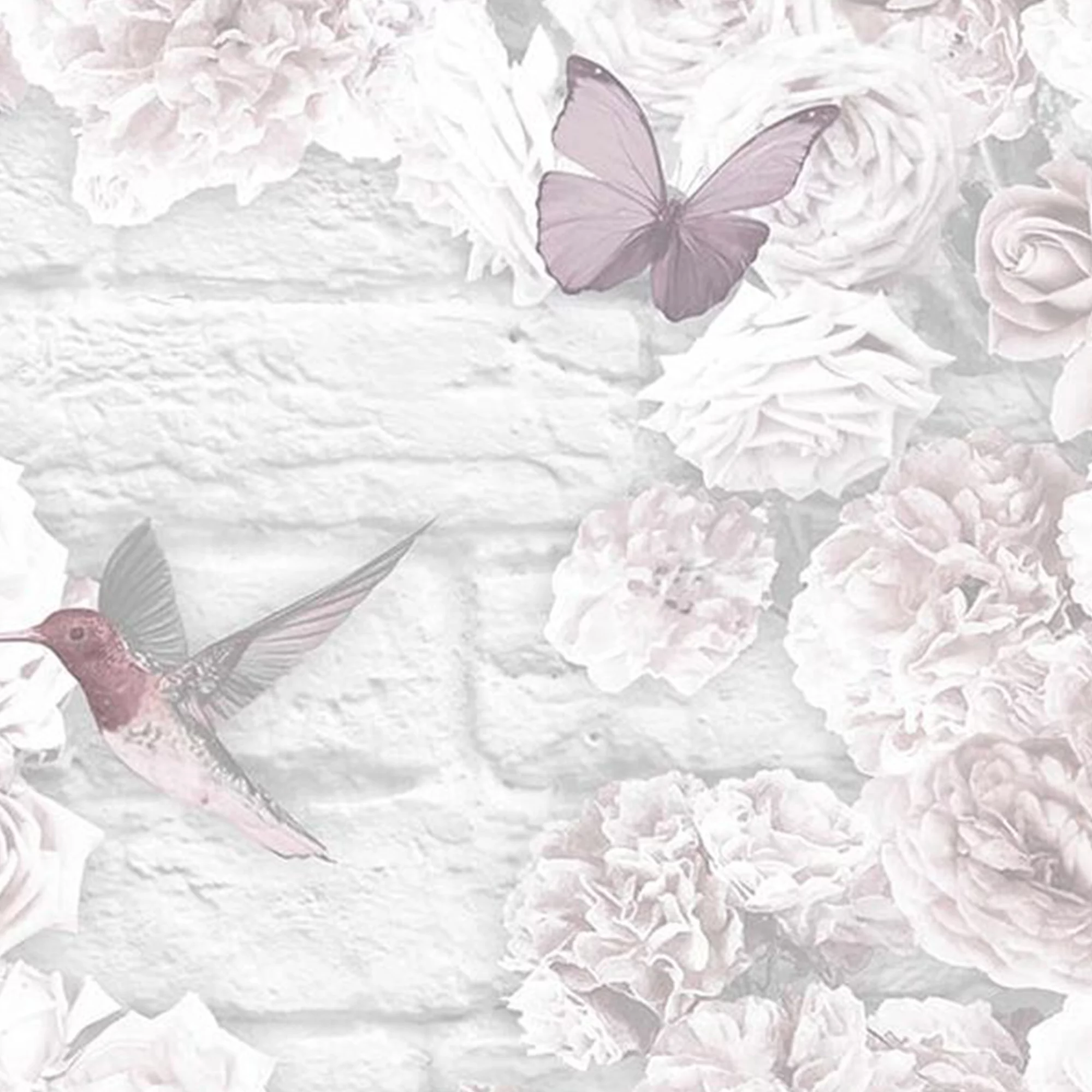 Superfresco Pink Flower Wall Smooth Wallpaper 6 Superfresco Pink Flower Wall Smooth Wallpaper - Image 4