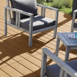 V33 High Performance Grey UV Resistant Decking Wood Oil, 5L -Prime Paint Shop v33 high performance grey uv resistant decking wood oil 5l3153895164436 05i