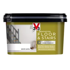 Prime Paint Shop -Prime Paint Shop v33 high performance white satinwood floor stair paint 2l3153895181556 08c bq