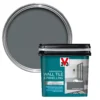 V33 Renovation Charcoal Grey Satinwood Wall Tile & Panelling Paint, 750ml -Prime Paint Shop v33 renovation charcoal grey satinwood wall tile panelling paint 750ml3153895181280 02c bq